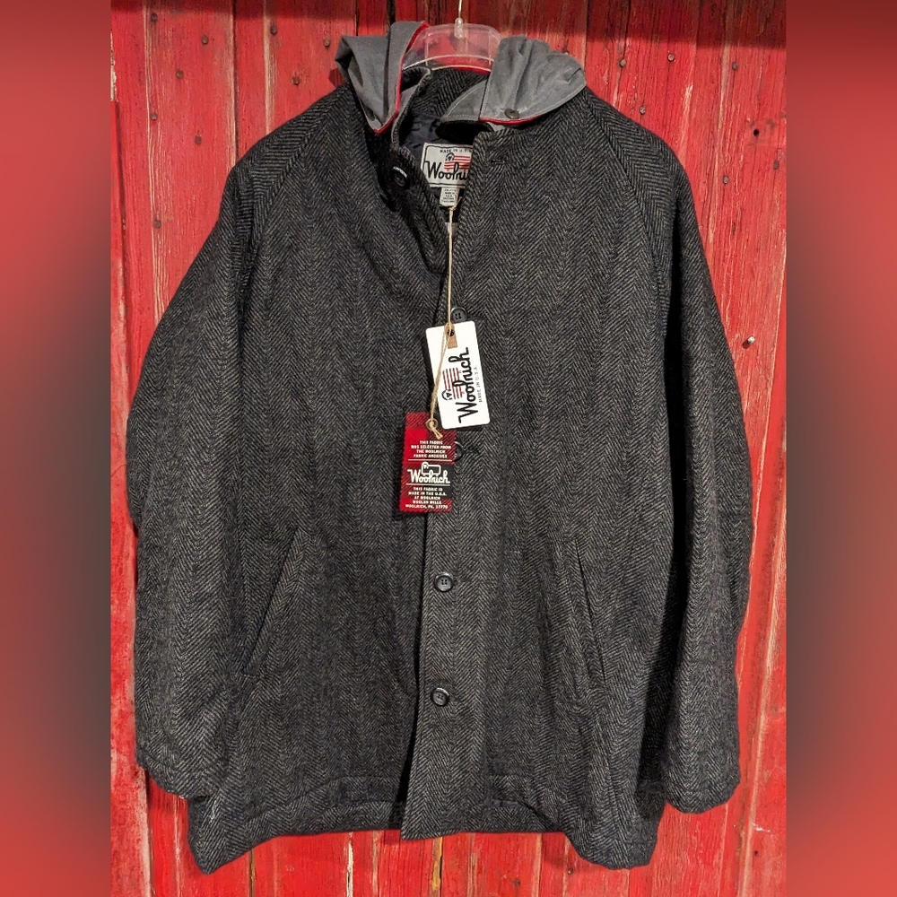Woolrich Wool Car Coat NWT